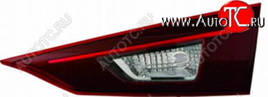 3 879 р. Правый фонарь задний (внутренний) DEPO Mazda 3/Axela BM дорестайлинг седан (2013-2016)  с доставкой в г. Кемерово