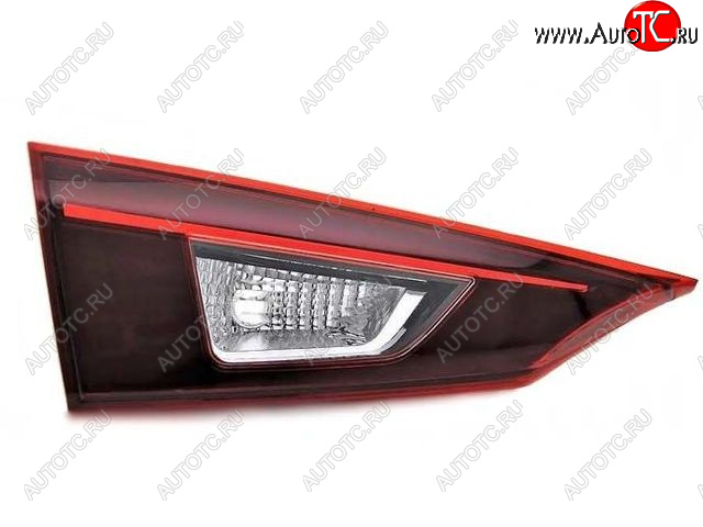 5 499 р. Левый фонарь задний (диодный, внутренний) DEPO Mazda 3/Axela BM дорестайлинг седан (2013-2016)  с доставкой в г. Кемерово