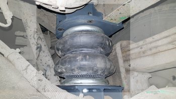 27 999 р. Комплект вспомогательной пневмоподвески на заднюю ось Aride Mercedes-Benz LK 814 (1984-1998)  с доставкой в г. Кемерово. Увеличить фотографию 2