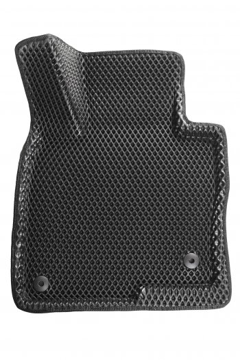 5 399 р. Коврики в салон EVA (3D, ромб, чёрные) Seintex  Mazda CX-5  KF (2016-2025)  с доставкой в г. Кемерово. Увеличить фотографию 2