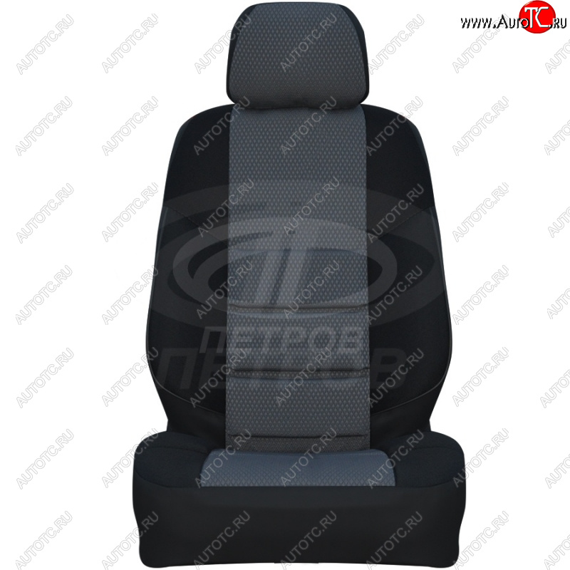 3 999 р. Чехлы сидений (экокожа-жаккард? Titanium Тrend Sport) Петров А10  Ford Focus  3 (2010-2019) универсал дорестайлинг, хэтчбэк дорестайлинг, седан дорестайлинг, седан рестайлинг, универсал рестайлинг, хэтчбэк рестайлинг (Черный)  с доставкой в г. Кемерово