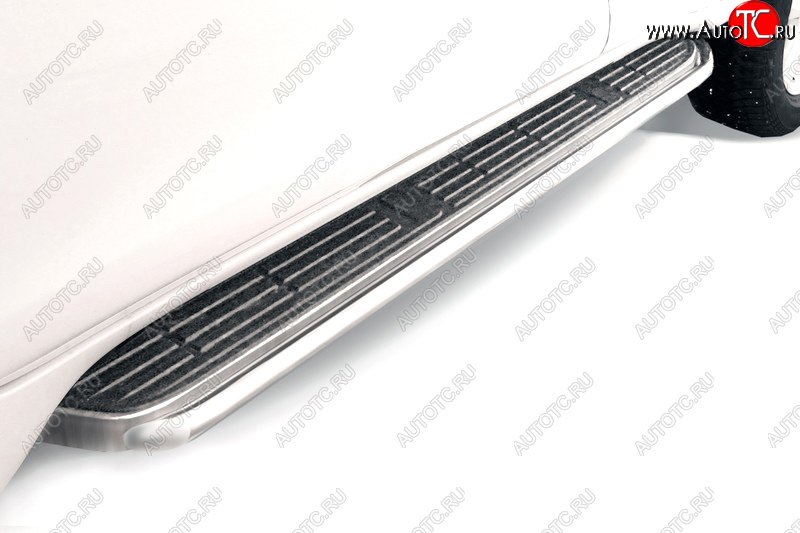 22 999 р. Защита порогов с подножкой (диаметр 42) Arbori  Toyota Land Cruiser Prado  J150 (2013-2017) 1-ый рестайлинг  с доставкой в г. Кемерово