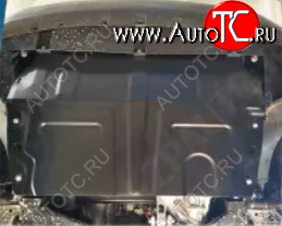 8 699 р. Защита картера двигателя и КПП (малая, V-1,6T; 2,0T) Alfeco  Chery Tiggo 8 PRO (2021-2025) (Алюминий 3 мм)  с доставкой в г. Кемерово