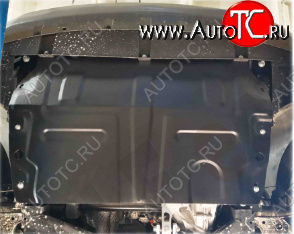 8 699 р. Защита картера двигателя и КПП (малая, V-1,5T; 2,0) Alfeco  Chery Tiggo 8  1 T18 (2019-2023) рестайлинг (Алюминий 4 мм)  с доставкой в г. Кемерово