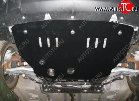10 799 р. Защита картера двигателя и КПП (кроме V-2,0 HDI) Alfeco  CITROEN Berlingo  M49 (1996-2003) дорестайлинг (Алюминий 3 мм)  с доставкой в г. Кемерово