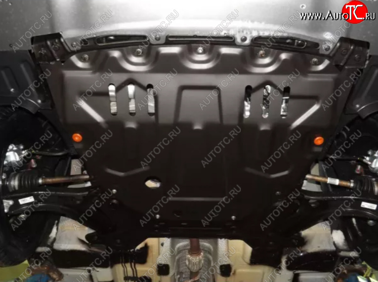 12 849 р. Защита картера двигателя и КПП (FWD) Alfeco  Daihatsu Move (2014-2023)  дорестайлинг, рестайлинг (Алюминий 3 мм)  с доставкой в г. Кемерово