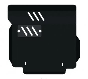 10 999 р. Защита картера двигателя и КПП (V-1,0; 1,3) Alfeco  Daihatsu Storia (1998-2004) хэтчбэк 5 дв. дорестайлинг, хэтчбэк 5 дв. 1-ый рестайлинг, хэтчбэк 5 дв. 2-ой рестайлинг (Алюминий 4 мм)  с доставкой в г. Кемерово. Увеличить фотографию 2