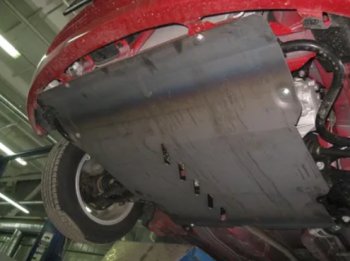 16 299 р. Защита картера двигателя и КПП Alfeco  FAW V2 (2010-2015) (Алюминий 4 мм)  с доставкой в г. Кемерово. Увеличить фотографию 2