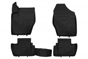 1 999 р. Коврики 3D в салон CITROEN C4L, 2013- 4 шт. (полиуретан)  Ситроен С4 CITROEN c000000186  с доставкой в г. Кемерово. Увеличить фотографию 1