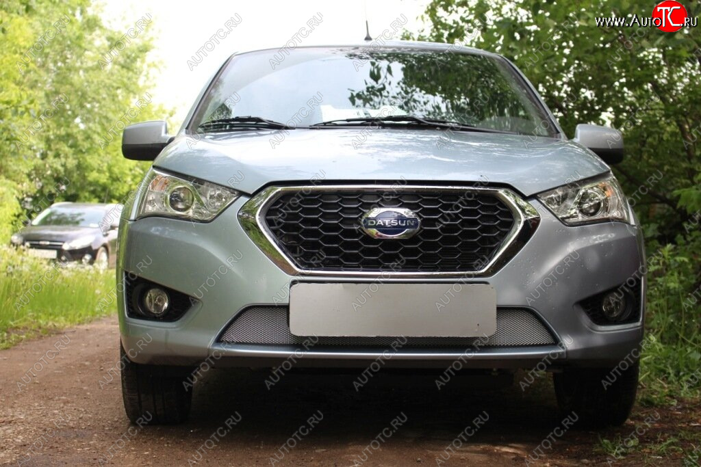3 079 р.           Защита радиатора Datsun mi-DO 2015- chrome  Datsun mi-DO (2014-2021) хэтчбэк (хром)  с доставкой в г. Кемерово