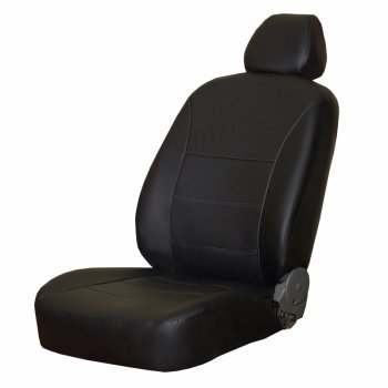 Чехлы сидений (экокожа, 2/3, airbag) ПЕТРОВ Орегон Nissan Terrano  D10 (2013-2022), Renault Duster  HS (2010-2015) (черный)