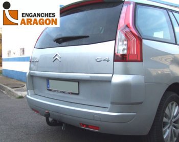 5 249 р. ТСУ для CITROEN C4 Picasso  Grand Picasso 2006-02013, PEUGEOT 5008 2009-2017, PEUGEOT 5008 AdBlue 2010-2017, Тип шара: Горизонтальный, условно-съемны Aragon e1220aa  с доставкой в г. Кемерово. Увеличить фотографию 1