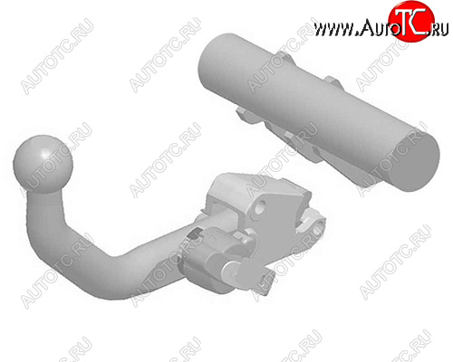 22 699 р. Фаркоп (тягово-сцепное устройство) на Aragon Mercedes-Benz ML class W166 (2011-2015) (тип шара S (горизонтальный, легкосъемный))  с доставкой в г. Кемерово