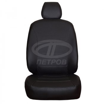 Чехлы сидений (экокожа) ПЕТРОВ Орегон Ford Mondeo (2007-2010) Mk4,BD дорестайлинг, седан, Mk4,DG дорестайлинг, универсал (Черный)