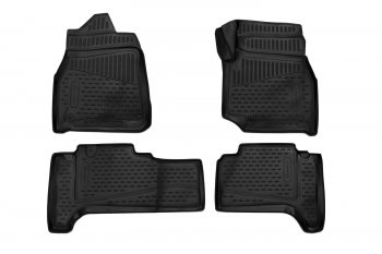 Коврики салона (полиуретан) Element 3D Toyota Land Cruiser  J105 (1998-2007) (Чёрные)