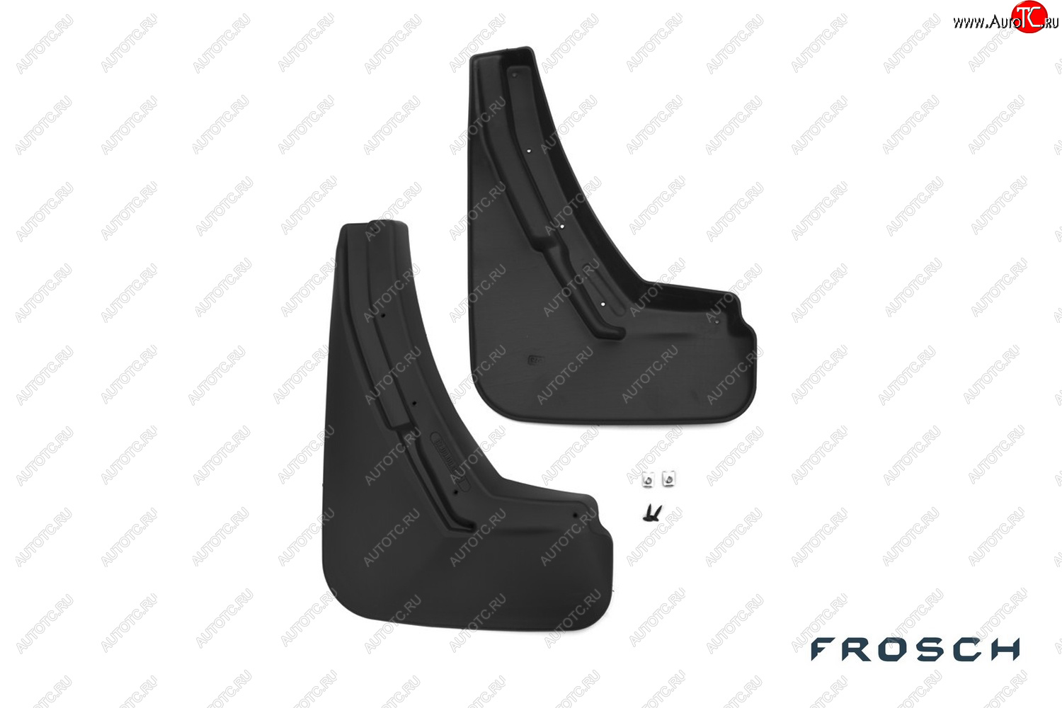 4 799 р. Брызговики задние FROSCH Cadillac Escalade GMTK2 джип 5 дв. короткая база (2015-2020)  с доставкой в г. Кемерово