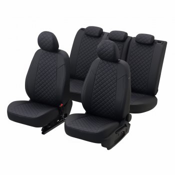 14 249 р.  Geely FC (Vision) Sd c 06-11г  Geely FC (2006-2011) (черный/синяя строчка)  с доставкой в г. Кемерово. Увеличить фотографию 4