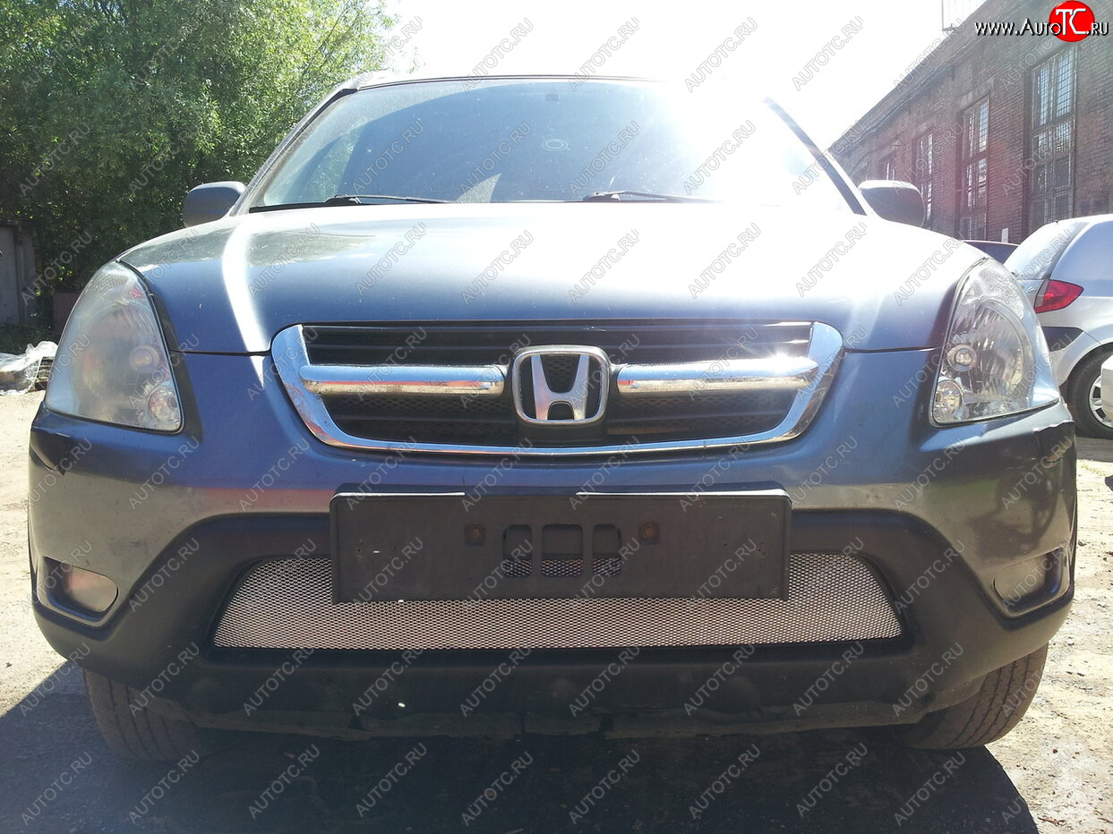 3 099 р.           Защита радиатора Honda CR-V II 2004-2007 chrome  Honda CR-V  RD4,RD5,RD6,RD7,RD9  (2004-2006) рестайлинг (хром)  с доставкой в г. Кемерово