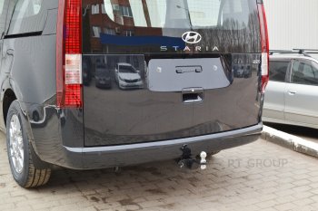 22 459 р. Фаркоп (съемный квадрат) Petroil Tuning  Hyundai Staria  US4 (2021-2022)  с доставкой в г. Кемерово. Увеличить фотографию 6
