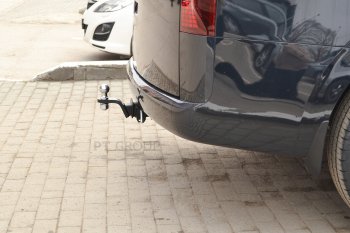 22 459 р. Фаркоп (съемный квадрат) Petroil Tuning  Hyundai Staria  US4 (2021-2022)  с доставкой в г. Кемерово. Увеличить фотографию 7