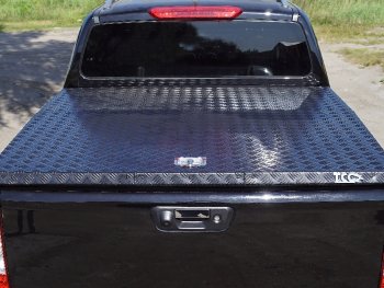 Крышка багажника (V-3.0D, алюминий Black) TCC Isuzu D-Max  RG (2020-2023) DoubleCab