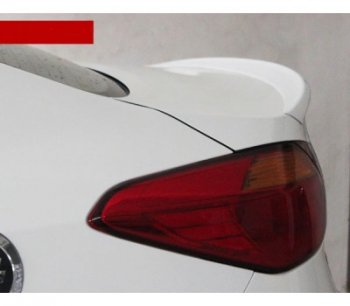 2 399 р. Лип спойлер Утиный хвост M-VRS KIA Cerato 3 YD рестайлинг седан (2016-2019)  с доставкой в г. Кемерово. Увеличить фотографию 2