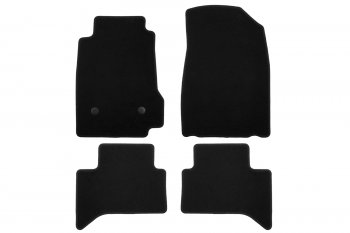 Коврики салона (текстиль) Klever Econom Chevrolet Trailblazer GM800 дорестайлинг (2012-2016) (Чёрные)