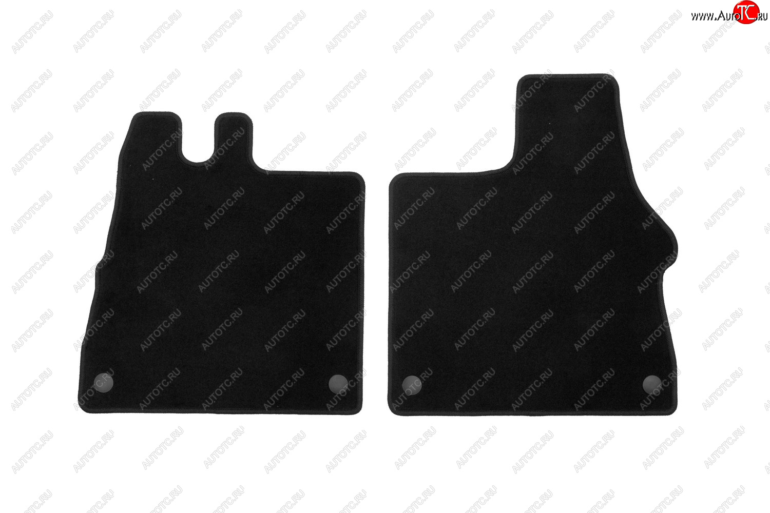 259 р. Комплект ковриков в салон (чёрные, текстиль) Klever Econom Fiat Ducato 250 (2006-2014)  с доставкой в г. Кемерово