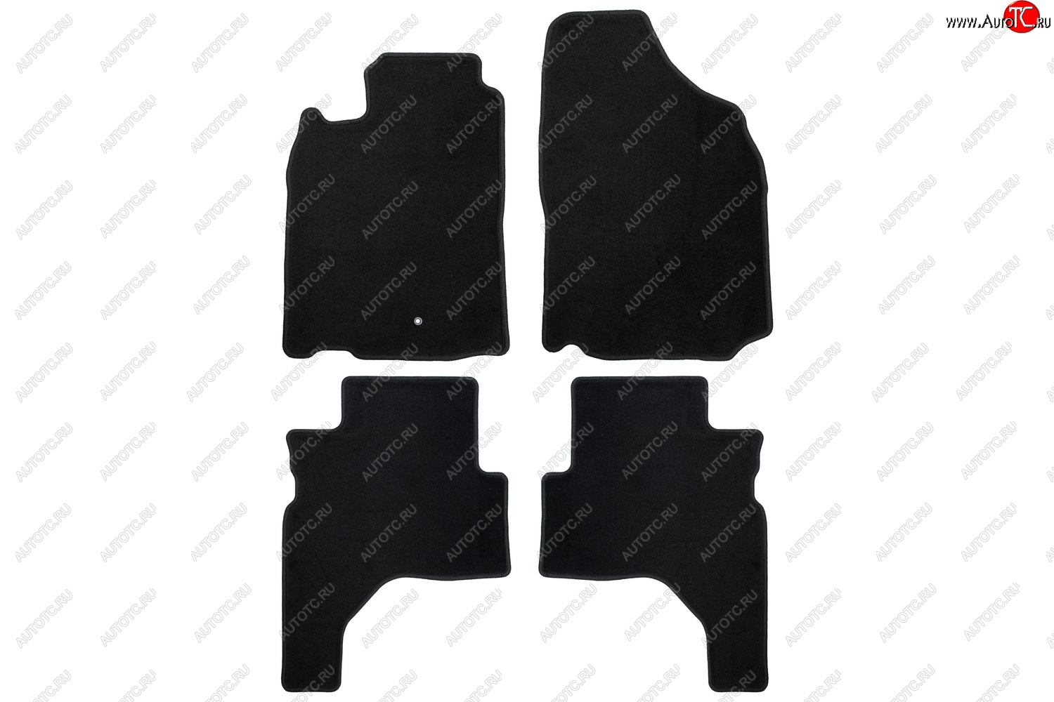 4 599 р. Коврики салона (текстиль) Klever Econom Mitsubishi Pajero Sport PA дорестайлинг (1996-2004) (Чёрные)  с доставкой в г. Кемерово