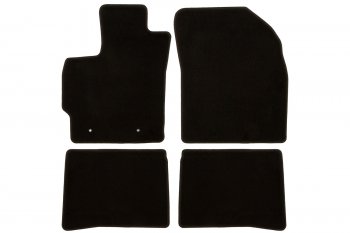 Коврики салона (текстиль) Klever Econom Toyota Prius XW30 дорестайлинг (2009-2011) (Чёрные)