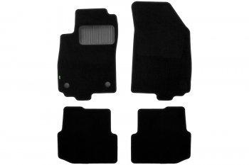 319 р. Коврики в салон Klever Standard CHEVROLET Aveo 2011-2015, сед., хб., 4 шт. (текстиль)  Шевроле Авео Klever klever02081801210kh  с доставкой в г. Кемерово. Увеличить фотографию 1