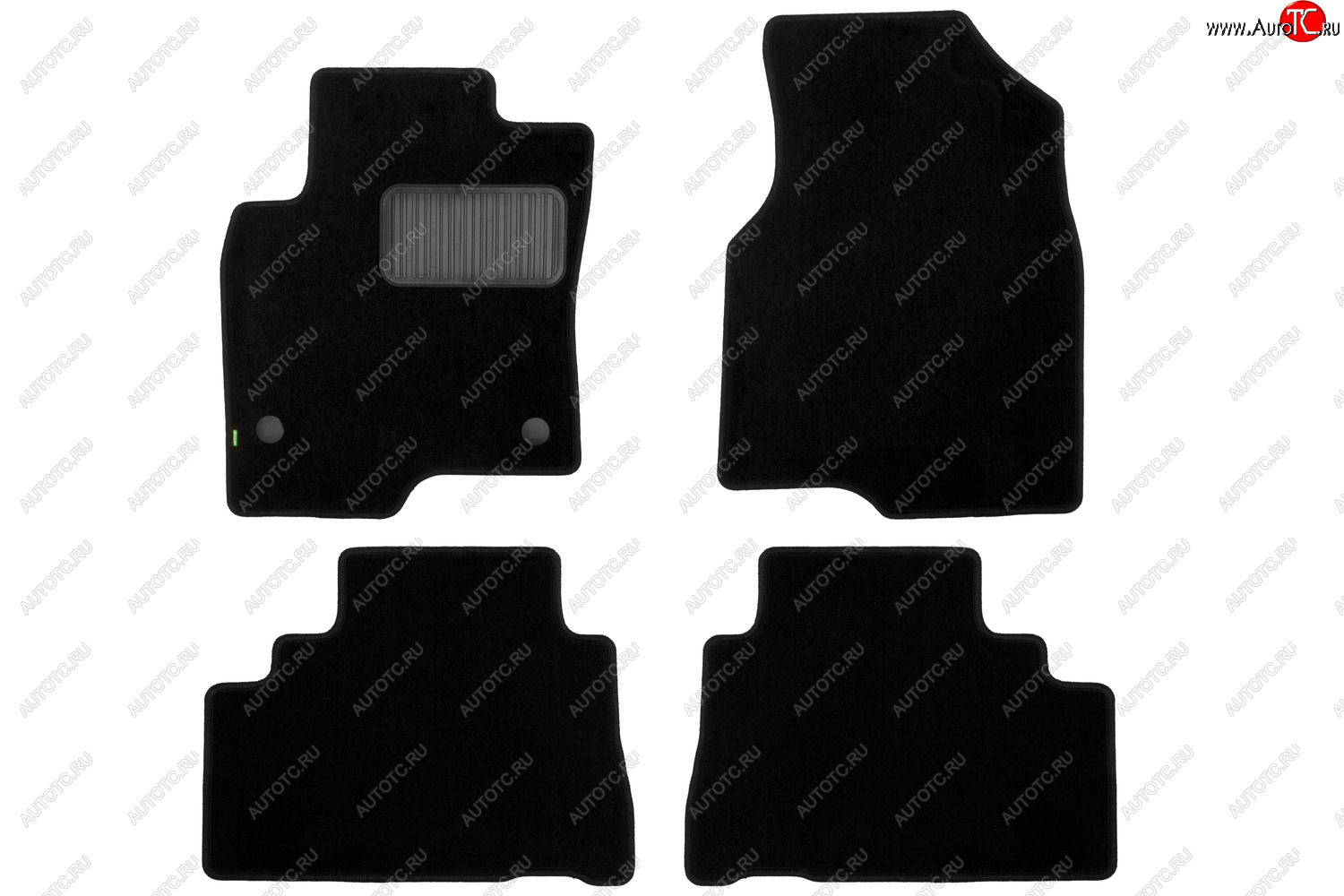2 559 р. Комплект ковриков в салон (чёрные, текстиль) Klever Standard Chevrolet Captiva 1-ый рестайлинг (2011-2013)  с доставкой в г. Кемерово