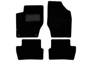 Комплект ковриков в салон (чёрные, текстиль) Klever Standard CITROEN C4 (2004-2011)  дорестайлинг, хэтчбэк 3 дв.,  дорестайлинг, хэтчбэк 5 дв.,  рестайлинг, хэтчбэк 3 дв.,  рестайлинг, хэтчбэк 5 дв.
