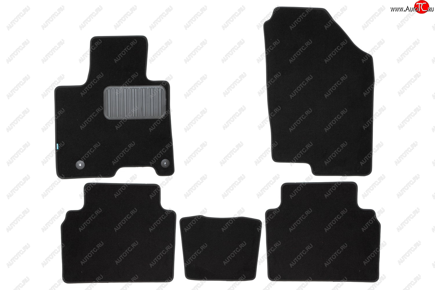 6 649 р. Коврики салона (текстиль) Klever Premium Hyundai Tucson NX4 (2020-2022) (Чёрные)  с доставкой в г. Кемерово
