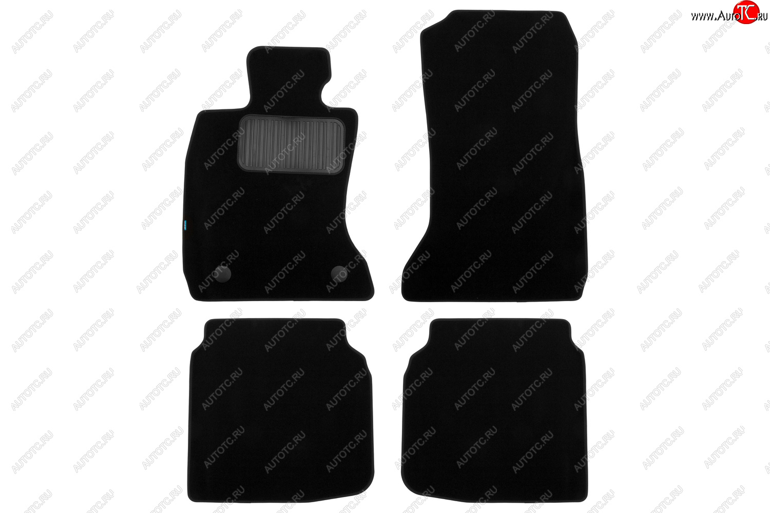 9 549 р. Коврики салона (для авто с АКПП, текстиль) Klever Premium BMW 7 серия F01-F04 седан (2008-2015) (Чёрные)  с доставкой в г. Кемерово