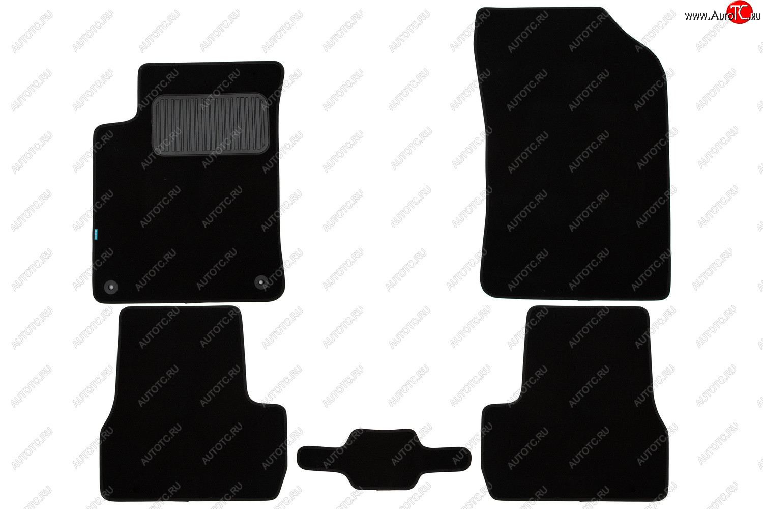 429 р. Коврики в салон Klever Premium CITROEN C3 2009-2013, 2013-2016, хб., 5 шт. (текстиль)  Ситроен С3 Klever klever03101922110kh  с доставкой в г. Кемерово