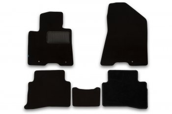 9 549 р. Коврики в салон Klever Premium HYUNDAI Tucson 2015-2018, 2018-2021 кросс., 5 шт. (текстиль)  Хендай Туксон Klever klever03205822110kh  с доставкой в г. Кемерово. Увеличить фотографию 1