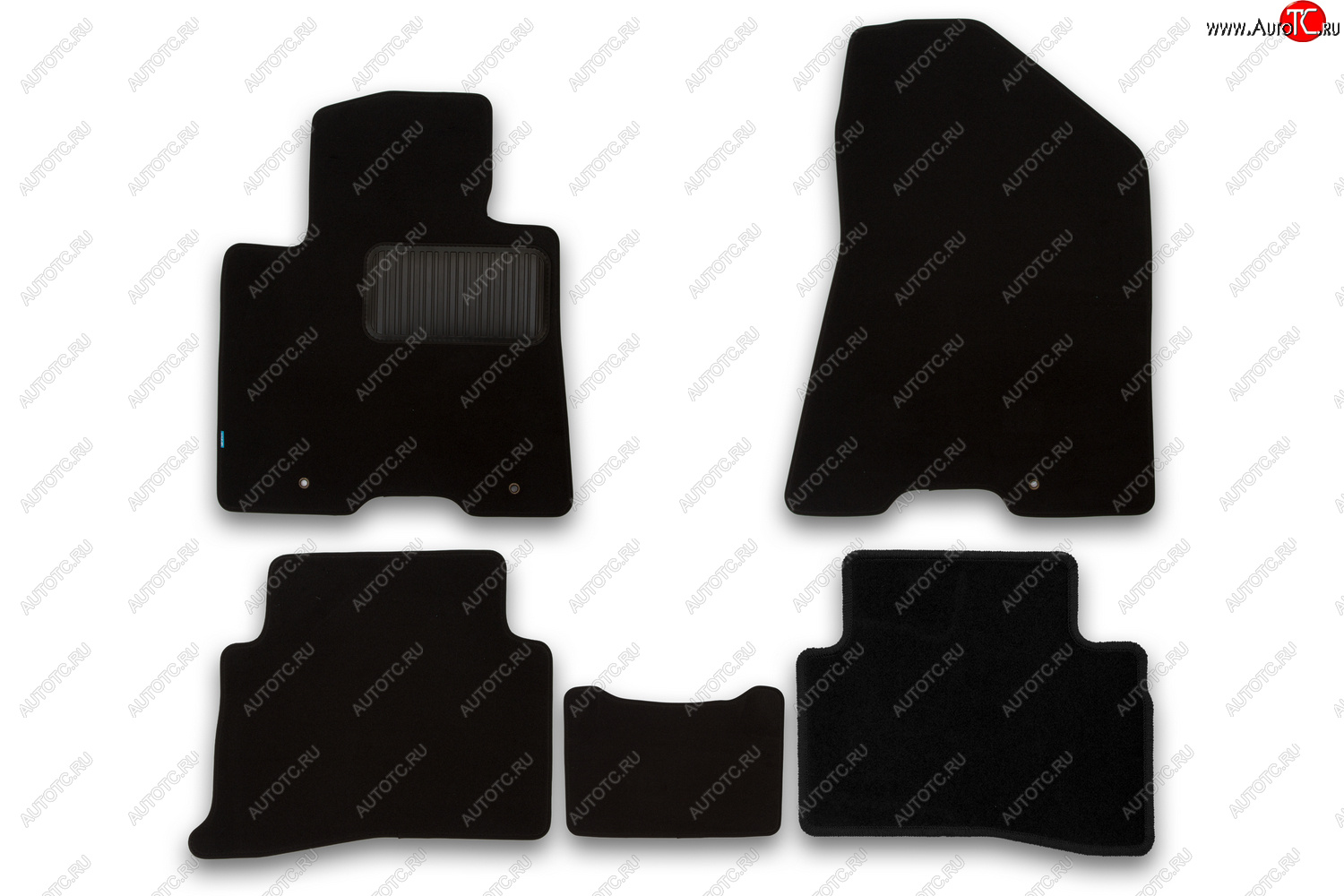 9 549 р. Коврики в салон Klever Premium HYUNDAI Tucson 2015-2018, 2018-2021 кросс., 5 шт. (текстиль)  Хендай Туксон Klever klever03205822110kh  с доставкой в г. Кемерово