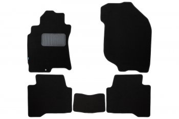 Коврики салона (текстиль) Klever Premium Nissan X-trail  1 T30 (2000-2007) дорестайлинг, рестайлинг (Чёрные)