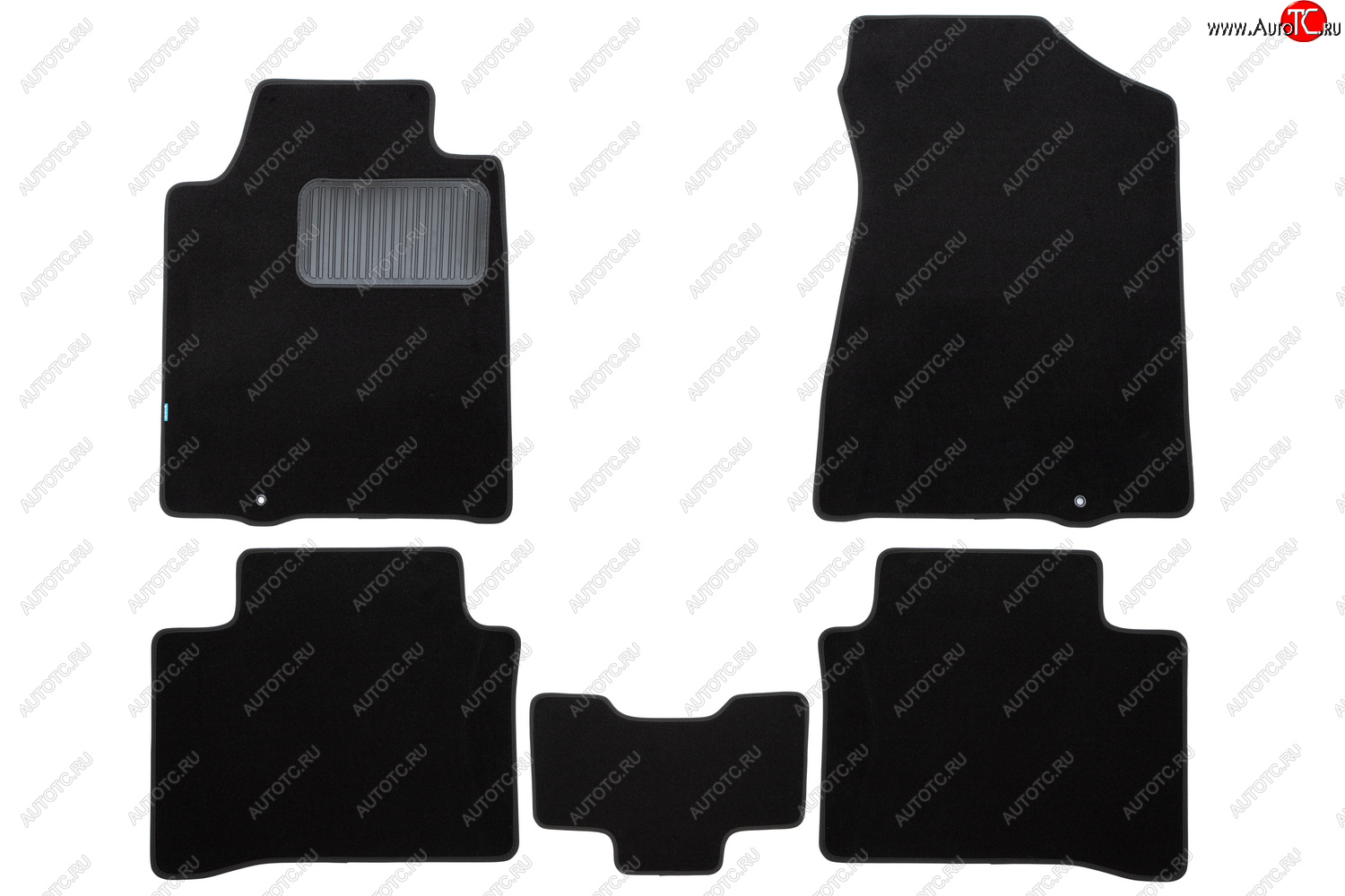 9 549 р. Коврики салона (текстиль) Klever Premium Nissan Teana 2 J32 дорестайлинг (2008-2011) (Чёрные)  с доставкой в г. Кемерово