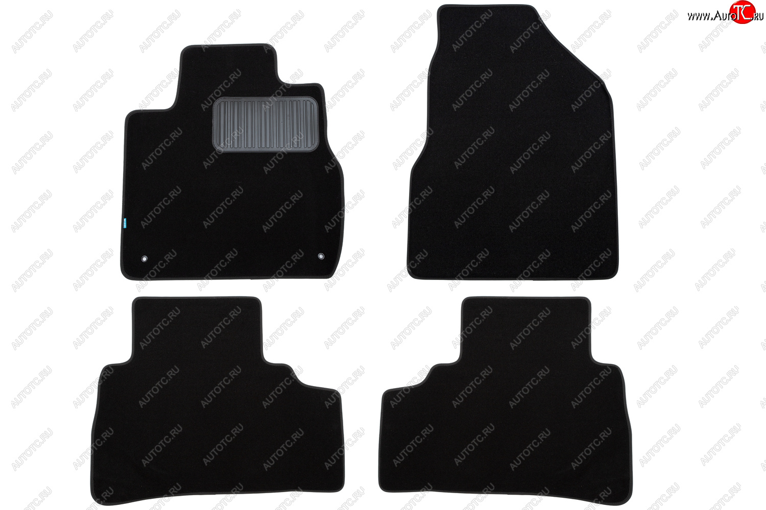 9 549 р. Коврики салона (текстиль) Klever Premium Nissan Murano 2 Z51 дорестайлинг (2008-2011) (Чёрные)  с доставкой в г. Кемерово