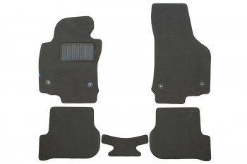 Коврики салона (текстиль) Klever Premium Seat Leon 1P хэтчбэк 5 дв. дорестайлинг (2005-2009) (Чёрные)