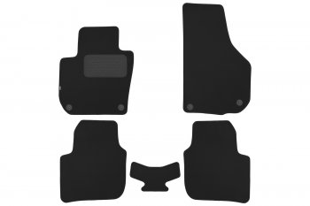 9 549 р. Коврики в салон Klever Premium SKODA Superb АКПП 2008-2013, 2013-2015, сед., 5 шт. (текстиль)  Шкода Суперб Klever klever03451122110kh  с доставкой в г. Кемерово. Увеличить фотографию 1