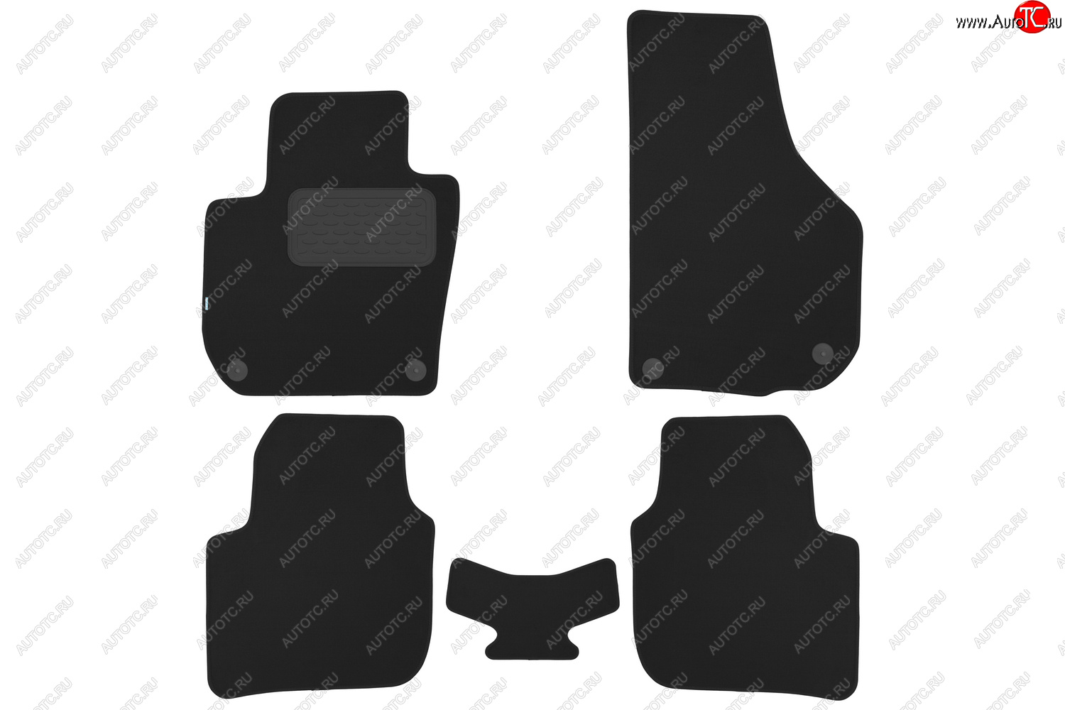 9 549 р. Коврики в салон Klever Premium SKODA Superb АКПП 2008-2013, 2013-2015, сед., 5 шт. (текстиль)  Шкода Суперб Klever klever03451122110kh  с доставкой в г. Кемерово