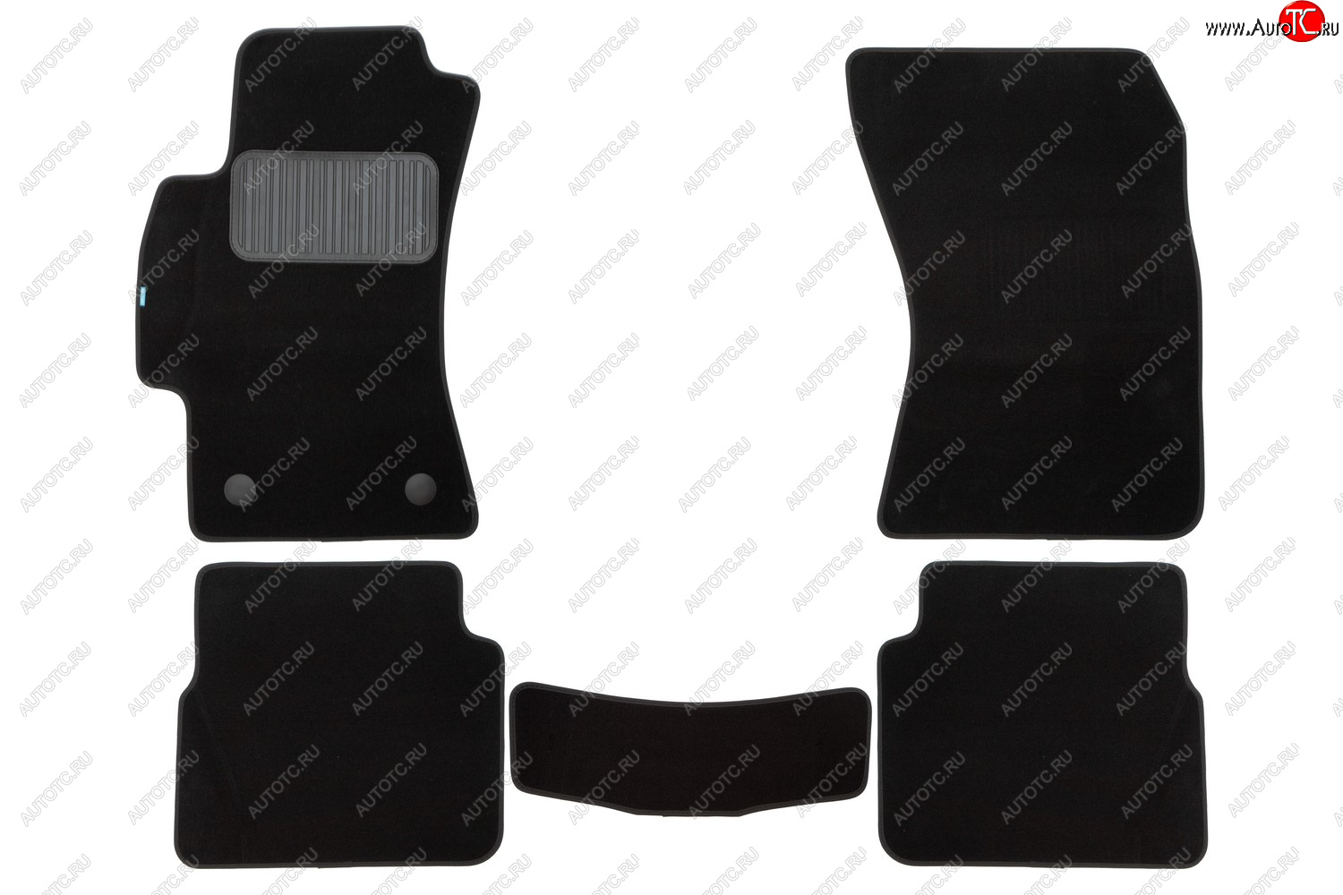 2 599 р. Коврики в салон подходят для Klever Premium SUBARU Impreza 2011-2015, 2015-2016, хб., 5 шт. (текстиль)  Субару Импреза Klever klever03461322110kh  с доставкой в г. Кемерово