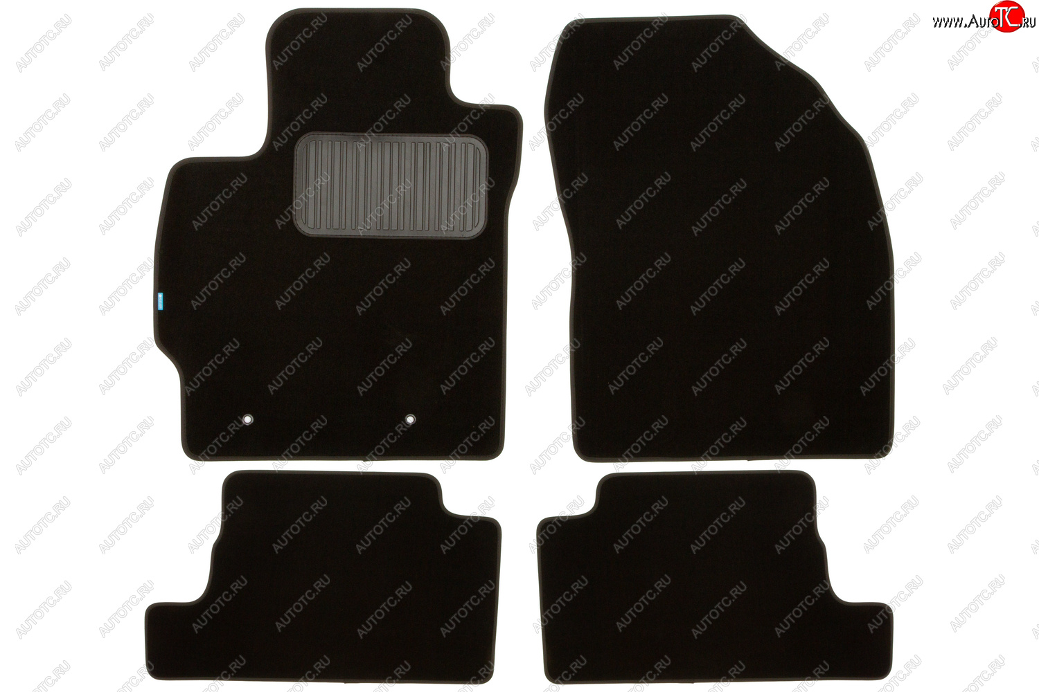 9 549 р. Коврики салона (текстиль) Klever Premium Toyota Auris E150 хэтчбэк 5 дв. дорестайлинг (2006-2010) (Чёрные)  с доставкой в г. Кемерово