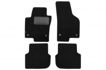 449 р. Коврики в салон Klever Premium VOLKSWAGEN Jetta V АКПП 2010-2015, 2014-2018, сед., 5 шт. (текстиль)  Klever klever03511422110kh  с доставкой в г. Кемерово. Увеличить фотографию 1