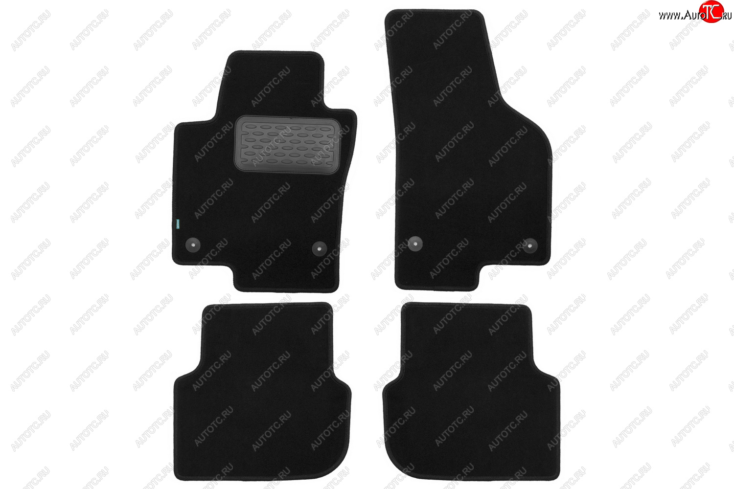 449 р. Коврики в салон Klever Premium VOLKSWAGEN Jetta V АКПП 2010-2015, 2014-2018, сед., 5 шт. (текстиль)  Klever klever03511422110kh  с доставкой в г. Кемерово