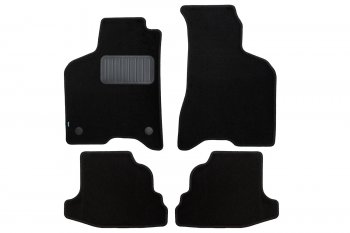 429 р. Коврики в салон Klever Premium VOLKSWAGEN Lupo 1998-2005, хб., 4 шт. (текстиль)  Фольксваген Люпо Klever klever03514022110kh  с доставкой в г. Кемерово. Увеличить фотографию 1