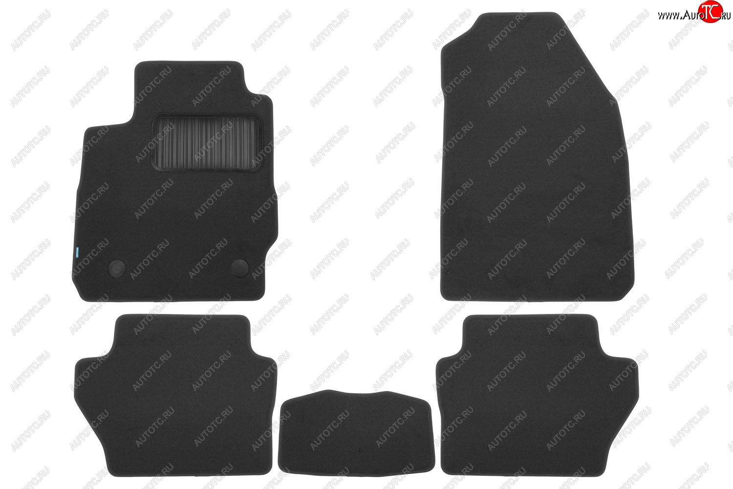 429 р. Коврики в салон Klever Premium FORD Fiesta 2008-2013, 2012-2019, хб., сед., 5 шт. (текстиль, бежевые Klever klever04166722112kh  с доставкой в г. Кемерово